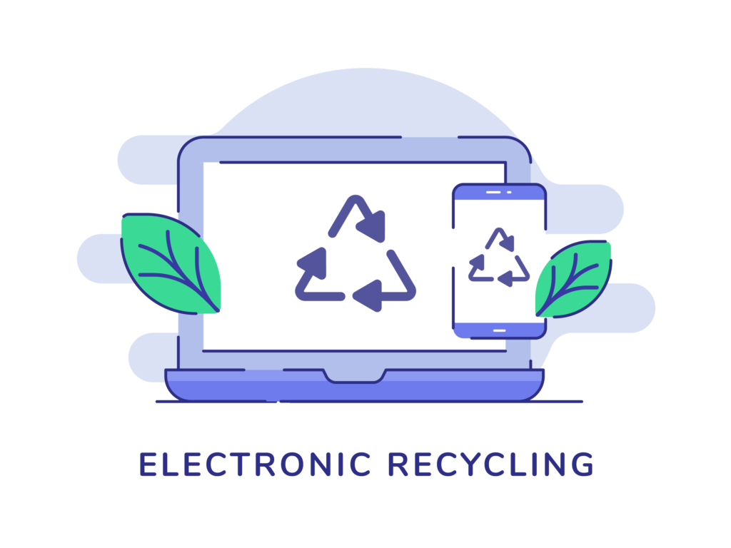 laptop recycling e-waste recycling